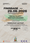Finissage „Deine Stadt auf Film“ und „Vielfalt klappt – aber nur zusammen“ Finissage „Deine Stadt auf Film“ und „Vielfalt klappt – aber nur zusammen“